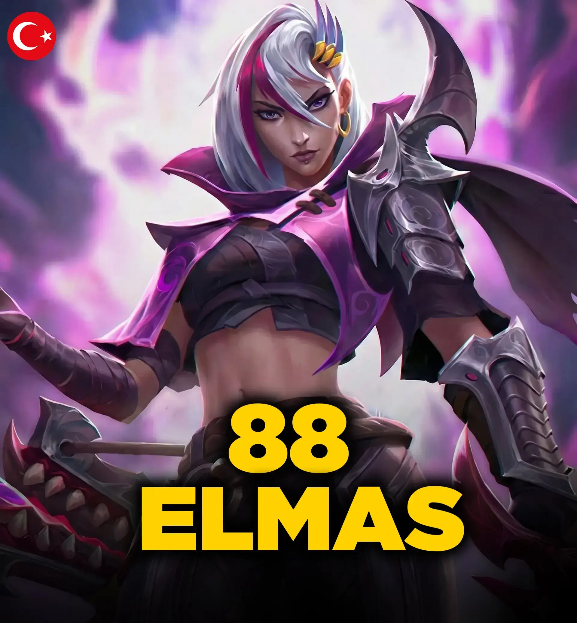 Mobile Legends 88 Elmas | En Ucuz Fiyat, Hızlı Teslim