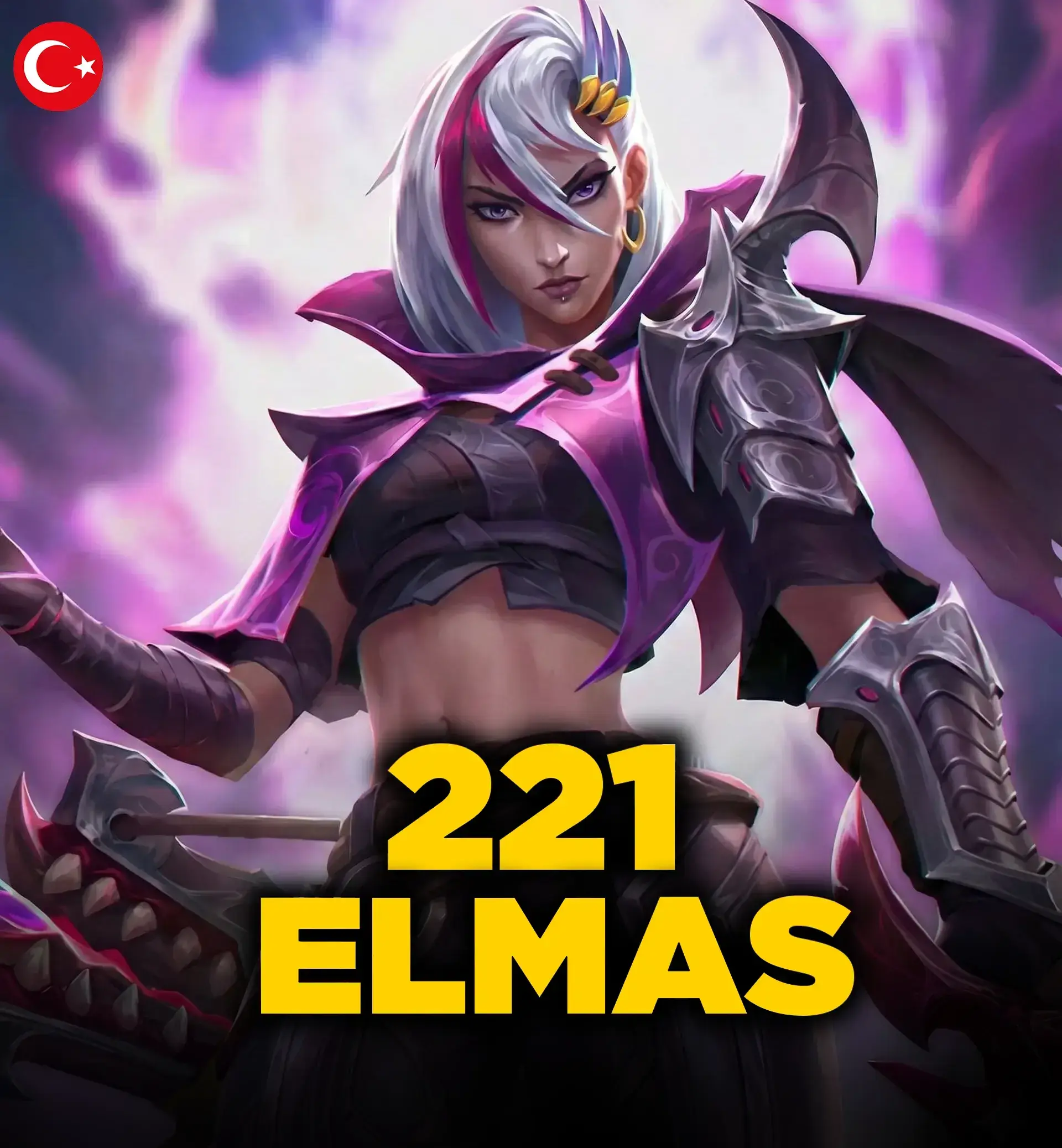 Mobile Legends 221 Elmas TR - En Ucuz Fiyat