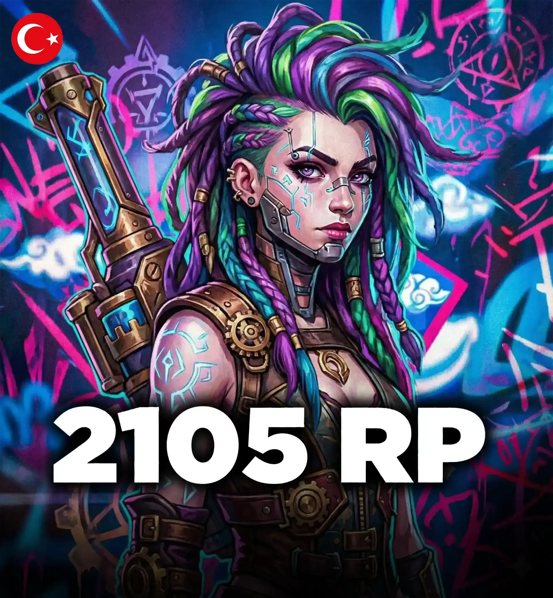 League of Legends 2105 RP - En Ucuz Fiyat