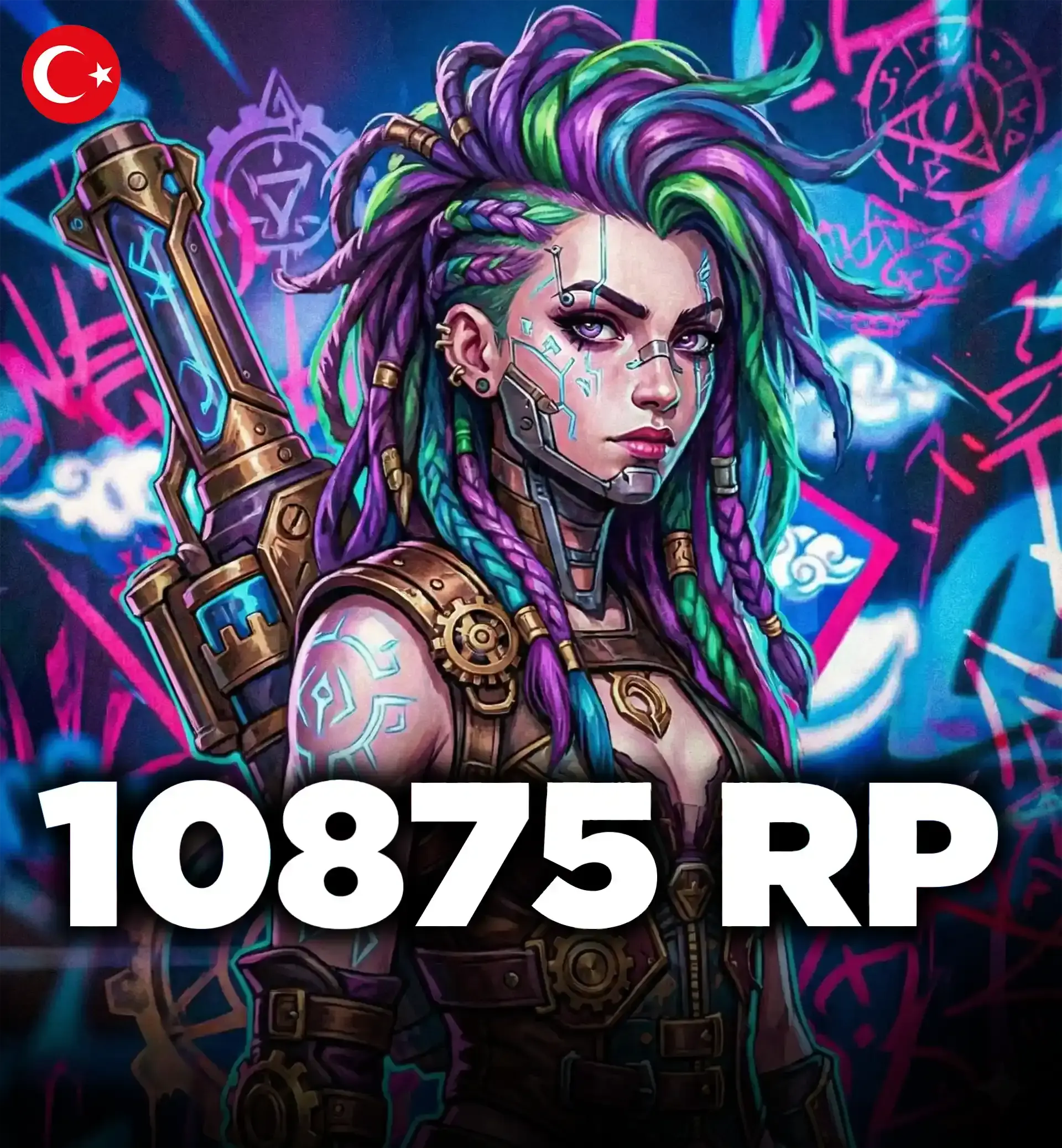 League of Legends 10875 RP - En Ucuz Fiyat