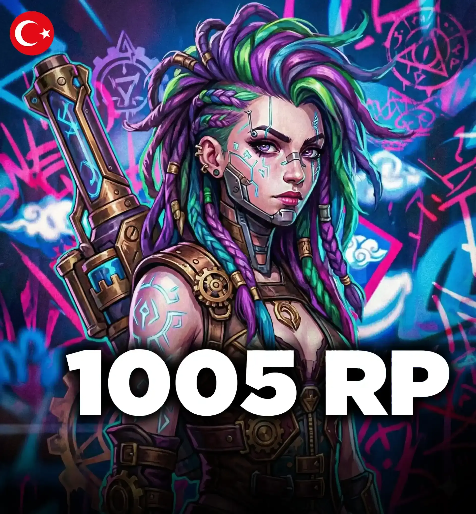 League of Legends 1005 RP - En Ucuz Fiyat