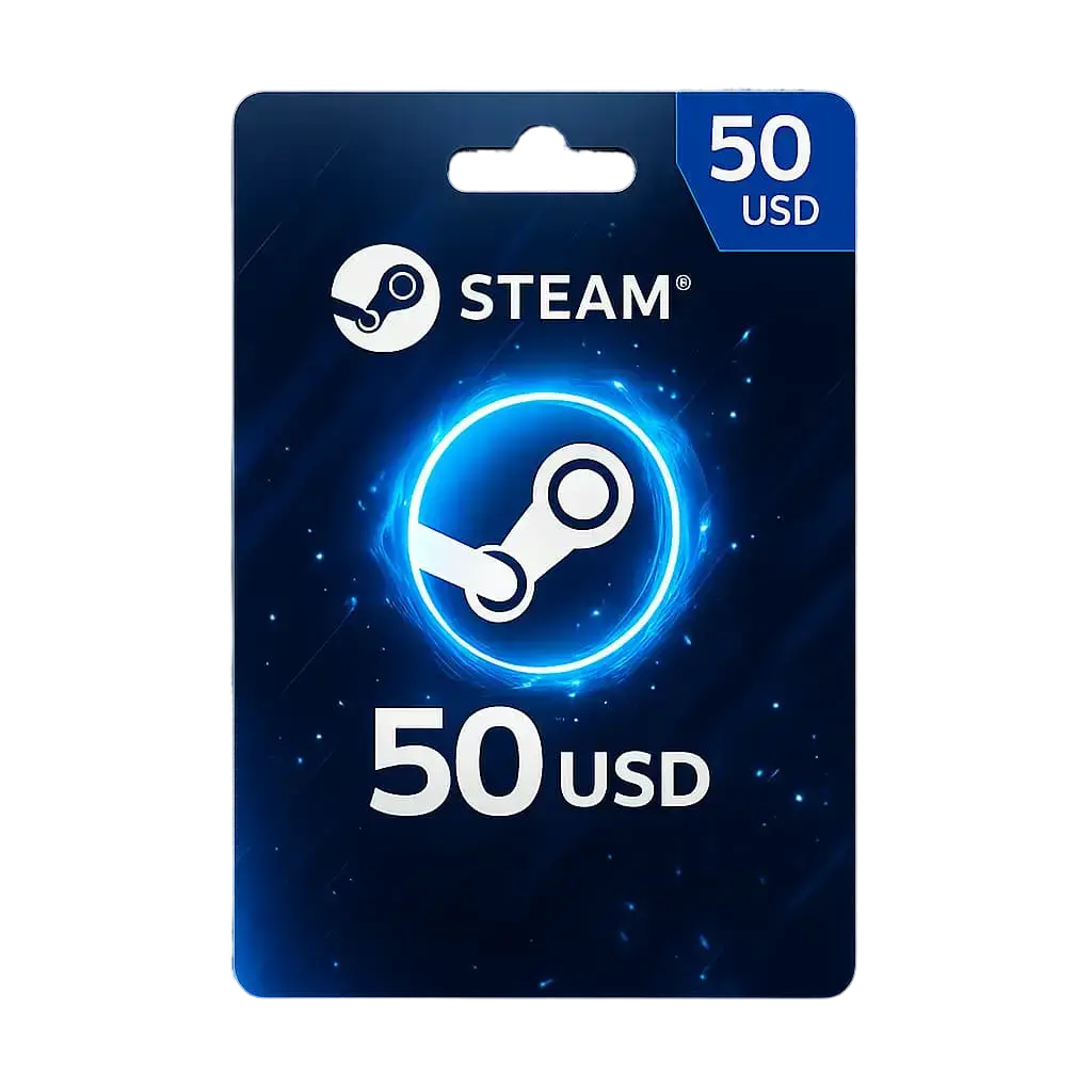 50 USD Steam Wallet Kodu | Güvenli ve Anında Teslim