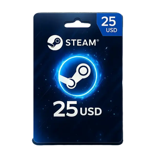 Steam Cüzdan Kodu 25 USD