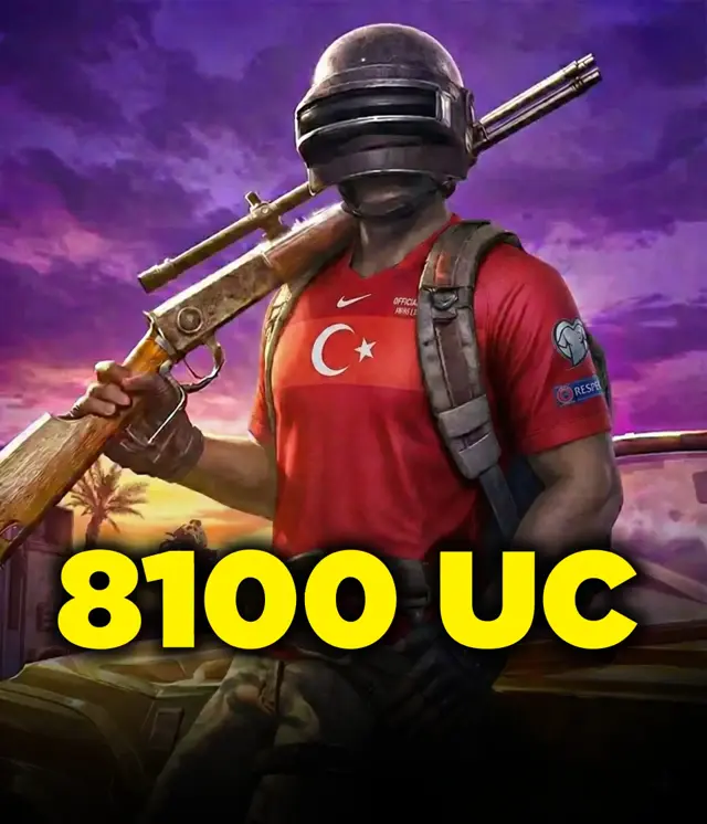 Pubg Mobile 8100 Uc TR