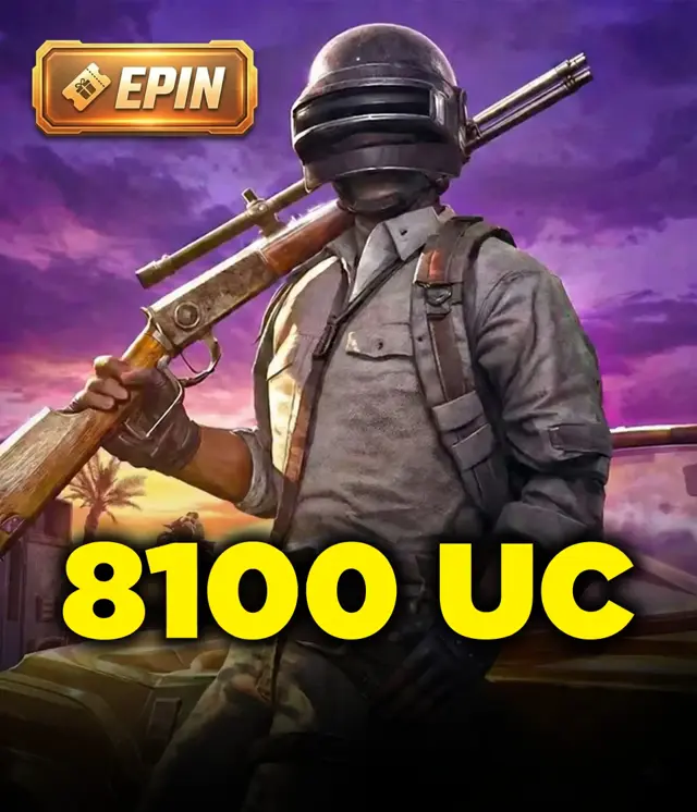 Pubg Mobile 8100 Uc Epin