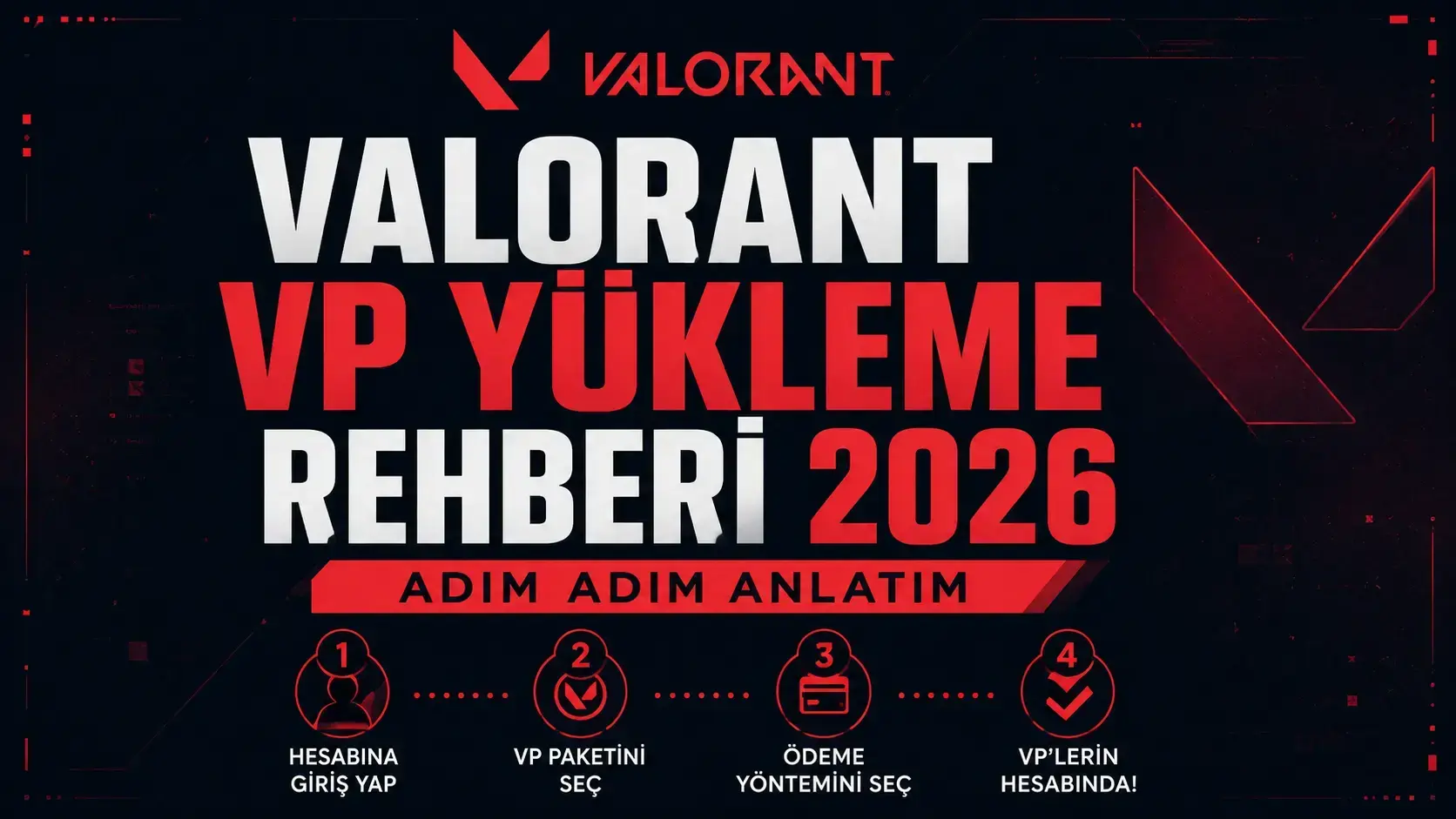 Valorant VP Yükleme Rehberi 2026 — Adım Adım Anlatım
